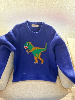 Re edition Coach  Royal Blue Rexy  Knit Sweater
Never been worn